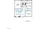 Second-floor layout featuring primary suite, bedrooms, bathrooms, and the functional loft area at 3154 Armeria Dr, Apex, NC 27502