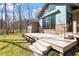 Spacious home with a large deck, beautiful backyard and an expansive lawn at 38 Kingbird Ln, Chapel Hill, NC 27517
