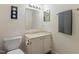Well-lit bathroom featuring a modern vanity, updated fixtures, and a clean, functional design at 500 N Duke St # 53104, Durham, NC 27701