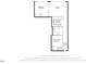 Floor plan diagram featuring dimensions of living room, kitchen, bedroom, loft bedroom, and entry at 500 N Duke St # 53104, Durham, NC 27701
