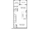 Detailed floor plan showcasing the layout of the home, including the kitchen, dining area and Gathering room at 600 Hedrick Ridge Road # 312, Cary, NC 27519