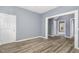 Inviting living room featuring fresh paint, attractive floors, and bright windows, offering comfort at 636 Tucker St, Burlington, NC 27215