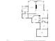 Second floor plan featuring bedrooms, loft and walk-in attic, providing a clear view of the home's upper level at 9344 Palm Bay Cir, Raleigh, NC 27617