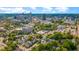 Stunning aerial view of a vibrant city showcasing buildings, lush trees, and neighborhood streets at 101 N Bloodworth St, Raleigh, NC 27601