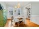 Charming dining room with hardwood floors at 101 N Bloodworth St, Raleigh, NC 27601