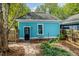 A backyard view of the small standalone house at 101 N Bloodworth St, Raleigh, NC 27601