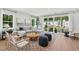 Inviting living room with a comfortable sofa, modern decor, and a large window offering a view of the outdoors at 1035 Zelkova Ln, Chapel Hill, NC 27517