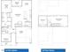 Detailed floor plan showcasing the home's layout with labeled rooms and dimensions at 1811 Parham Dr, Graham, NC 27253