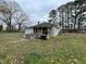 View of the backyard highlighting the outdoor space and the home's exterior at 200 Rand Mill Rd, Garner, NC 27529