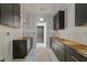 Spacious kitchen area featuring custom cabinets at 2305 Turners Aly, Raleigh, NC 27607