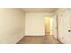 Bedroom featuring carpet flooring, neutral walls, and closet space for easy storage at 2726 Thelma St, Durham, NC 27704