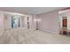 Inviting living room with dining area access and neutral decor, creating a seamless flow at 300 Pate St, Apex, NC 27502