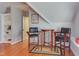 Game room with a small table and chairs, along with a built-in shelf at 3109 Doe Hill Ct, Raleigh, NC 27612