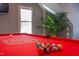 Game room with a billiards table and a view of the window at 3109 Doe Hill Ct, Raleigh, NC 27612