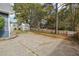 Enjoy the expansive concrete patio and fenced backyard, complete with a charming storage shed at 3746 Guess Rd, Durham, NC 27705