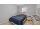 Cozy bedroom with hardwood floors and matching furniture at 629 Kenyon Spring Dr, Zebulon, NC 27597
