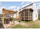 Backyard featuring both an outdoor patio and a screened in porch at 917 Widewaters Pkwy, Knightdale, NC 27545