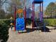 Community playground with climbing stairs, a slide and interesting play elements at 917 Widewaters Pkwy, Knightdale, NC 27545