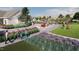Enjoy the firepit, outdoor seating, and beautiful landscaping in this amazing community area at 130 W Crescent Mills Blvd # Homesite 251, Wilson's Mills, NC 27520