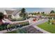 Enjoy this amazing community area, including a fire pit, outdoor seating, and beautiful landscaping at 130 W Crescent Mills Blvd # Homesite 251, Wilson's Mills, NC 27520