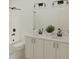 Bathroom featuring double sinks, modern fixtures, and a shower-tub combo at 130 W Crescent Mills Blvd # Homesite 251, Wilson's Mills, NC 27520