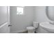 Powder room featuring a pedestal sink at 173 Wild Turkey Way, Lillington, NC 27546