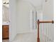 Hallway showcasing carpeted floors, white walls and doors at 1961 Indianwood Ct, Raleigh, NC 27604