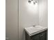 Bathroom featuring single sink vanity at 248 Dutches Ln, Henderson, NC 27537
