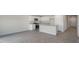 Modern kitchen with granite countertops and stainless appliances at 267 Palm Dr, Sanford, NC 27332
