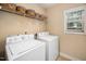 Laundry room featuring baskets and a washer/dryer at 3659 Coach Lantern Ave, Wake Forest, NC 27587