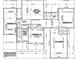 Blueprint of the second floor plan showcasing the bedroom layout, bathrooms, and a play room at 70 Prency Ln, Middlesex, NC 27557