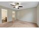 Bedroom featuring en suite bathroom and walk-in closet at 765 Townsville Landing Rd, Henderson, NC 27537