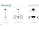 Selection of light fixtures for kitchen island, dining, foyer and bath provides a modern and sophisticated look at 108 N Stonemill Trl # Homesite 254, Wilson's Mills, NC 27520