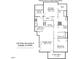 Detailed floor plan showcasing the layout of this Raleigh home, including the screened porch and primary bedroom at 1115 Wake Forest Rd # B, Raleigh, NC 27604