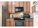 Kitchen appliances, countertop, cabinets and backsplash at 1115 Wake Forest Rd # B, Raleigh, NC 27604