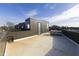 Spacious rooftop terrace, offering an open-air experience with dark accents at 1310 Chamblee Hill Ct, Raleigh, NC 27608
