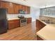 Well-equipped kitchen features stainless steel appliances and ample cabinet space at 1756 Main Divide Dr, Wake Forest, NC 27587