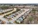 Aerial view of the neighborhood highlighting the layout and community setting at 1800 Bodwin Ln, Apex, NC 27502