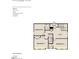 Second floor floor plan showing three bedrooms, a loft, and attic access at 229 S Harvest Ridge Way # Homesite 208, Clayton, NC 27520