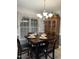 Dining Area with a four person table and chairs plus an antique hutch at 254 Pedernales Dr, Smithfield, NC 27577