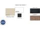 An exterior color scheme features 'Monterey Sand' siding, 'Snow White' trim, and charcoal shingles at 256 Chesapeake Commons St # 157, Garner, NC 27529