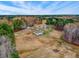 Wide aerial view of this property in a serene countryside setting, perfect for nature lovers and outdoor enthusiasts at 2650 Spring Hill Rd, Spring Hope, NC 27882