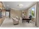 Inviting home office with ample natural light and views of the outdoor scenery at 2710 Cambridge Rd, Raleigh, NC 27608
