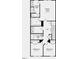 Second floor floorplan with an owner's suite and bath, two secondary bedrooms, and another full bath at 276 Hank Way, Angier, NC 27501