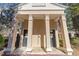 Photo of outdoor pool showers surrounded by columns and dual entrances at 2820 Glenwood Gardens Ln # 101, Raleigh, NC 27608