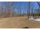 Expansive backyard offers ample space for outdoor activities and relaxation at 3901 Laurel Creek Ln, Wake Forest, NC 27587