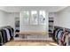 Spacious walk-in closet featuring custom shelves and storage bench at 3901 Laurel Creek Ln, Wake Forest, NC 27587