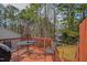 Enjoy outdoor relaxation on this spacious back deck at 6221 Tributary Dr, Raleigh, NC 27609