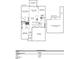 First floor floorplan featuring two bedrooms, kitchen, dining, Gathering room, garage, and screened porch at 74 Powderhorn Pt, Garner, NC 27529