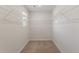 Walk-in closet featuring neutral carpet, white walls, shelving, and a window for natural light at 903 Rhino Bnd, Oxford, NC 27565